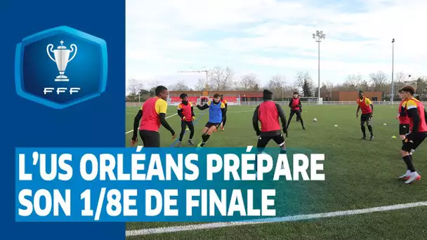L'US Orléans prépare son 1/8e de finale contre LB Châteauroux I Coupe Gambardella 2019 2020