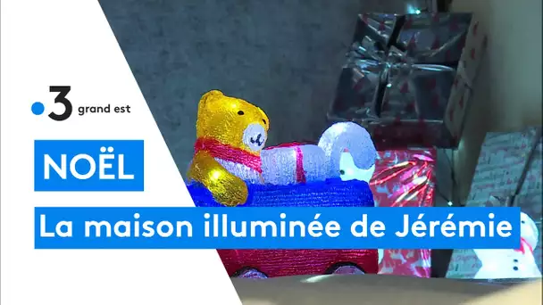 Noël : la maison illuminée de Jérémie à Pont--Mousson