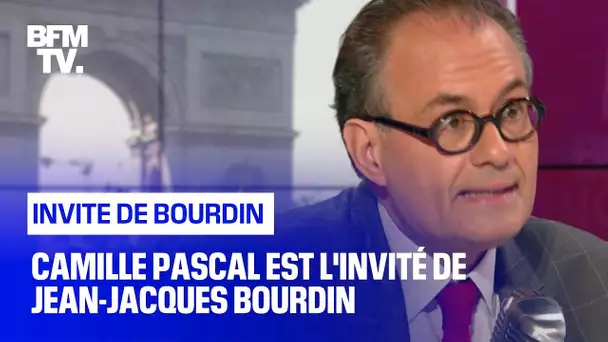 Camille Pascal face à Jean-Jacques Bourdin en direct