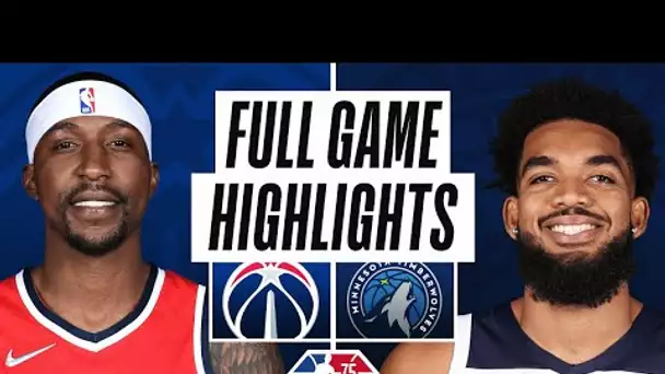 WIZARDS at TIMBERWOLVES | FULL GAME HIGHLIGHTS | April 5, 2022