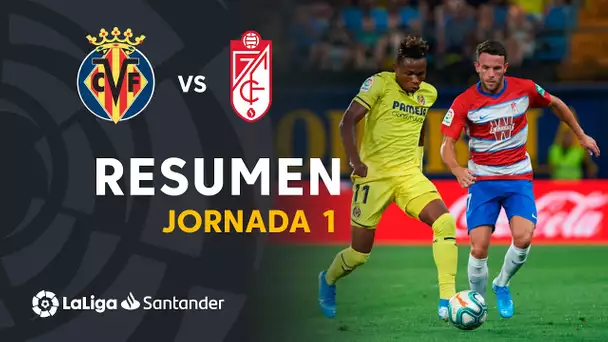 Resumen de Villarreal CF vs Granada CF (4-4)