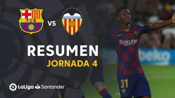 Resumen de FC Barcelona vs Valencia CF (5-2)