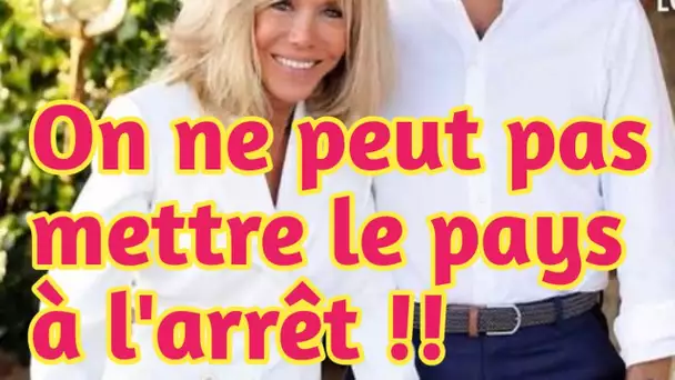 Emmanuel et Brigitte Macron en Une de Paris Match : leur photo retouchée ? Les réseaux sociaux .....