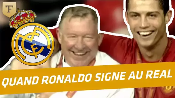 Quand Cristiano Ronaldo signait au Real Madrid