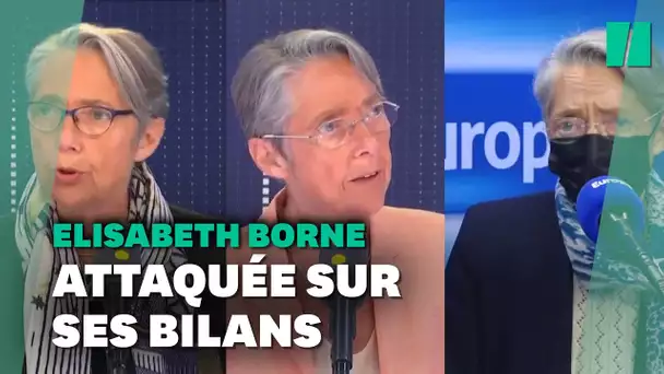 L'opposition n'a pas attendu pour attaquer les bilans d'Élisabeth Borne