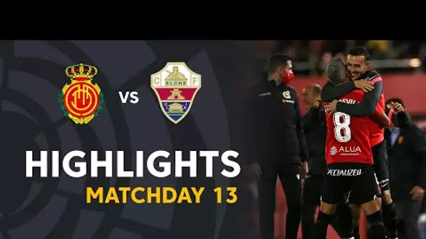 Resumen de RCD Mallorca vs Elche CF (2-2)