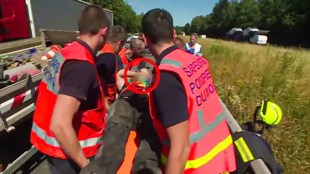 GROSSE FRAYEUR SUR L'AUTOROUTE