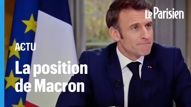 Réforme des retraites : ce qu'a dit Emmanuel Macron à 13 heures