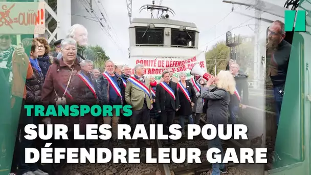 À Argenton-sur-Creuse, ces usagers de la SNCF « stoppent » les trains pour défendre leur gare