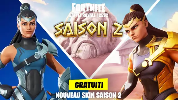 UN NOUVEAU SKIN GRATUIT POUR LA SAISON 2 ! (FORTNITE CHAPITRE 5 SAISON 2)