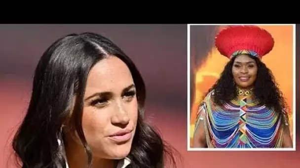 Mystère alors que DEUX stars du Roi Lion nient avoir parlé à Meghan Markle lors de la première à Lon