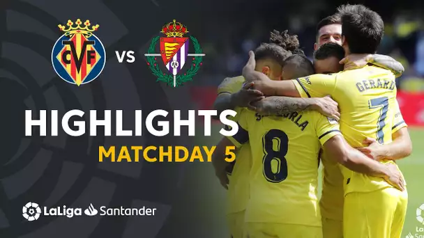 Highlights Villarreal CF vs Real Valladolid (2-0)