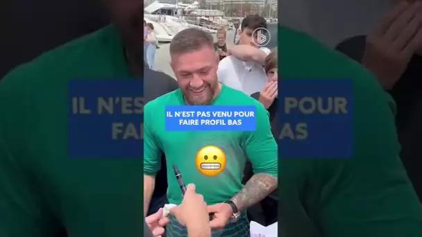 Conor McGregor complètement défoncé en France