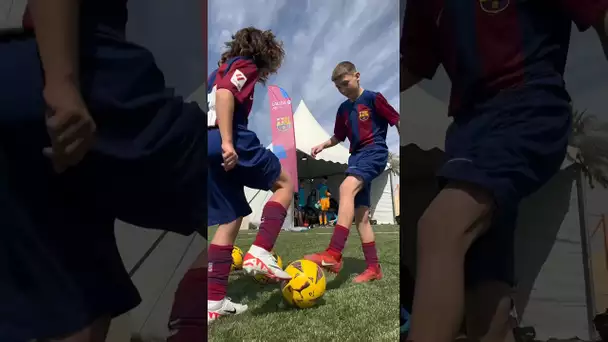 reaction challenge,made in ‘La Masía’. 💙🌟❤️#LALIGAFCFUTURES #Barça