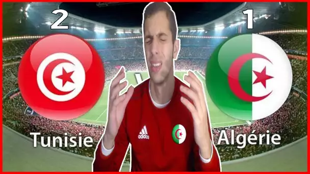 TUNISIE 2-1 ALGERIE ! REACTION CAN 2017 VLOG
