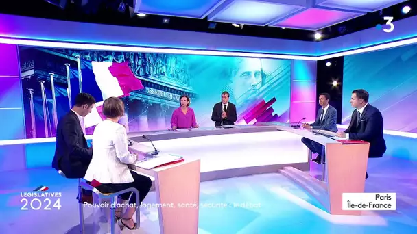 Élections législatives 2024 :  débat de l'entre-deux-tours - Paris Ile-de-France
