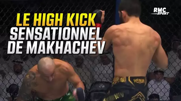 Résumé UFC 294 : Makhachev assomme par high-kick un Volkanovski abattu et reste champion des -70kg