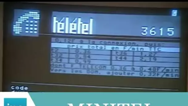 Internet vs Minitel  - Archive vidéo Ina