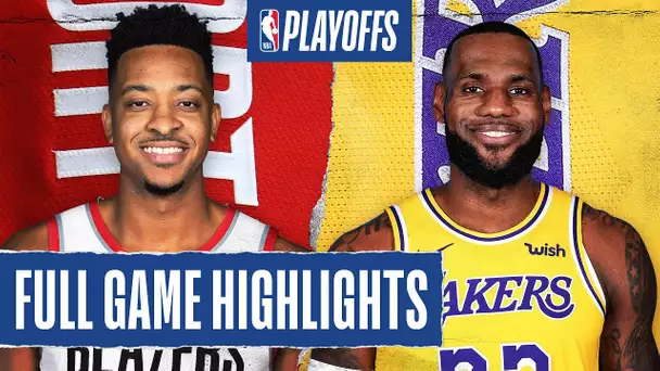 TRAIL BLAZERS at LAKERS | FULL GAME HIGHLIGHTS | August 29, 2020