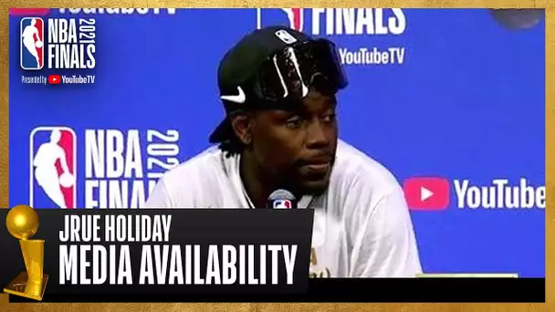 Jrue Holiday Game 5 Postgame Press Conference | #NBAFinals