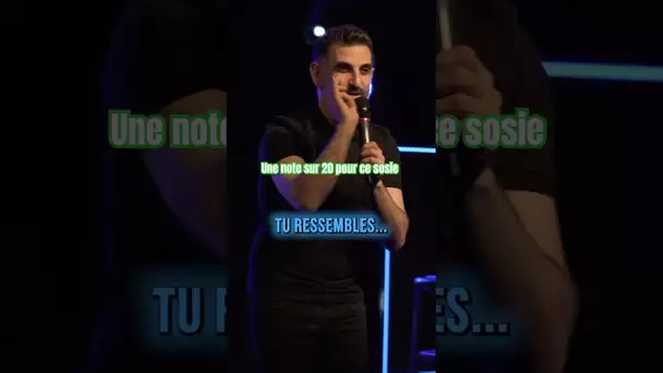 Une note sur 20 pour ce sosie ? #humour #kheiron #standup