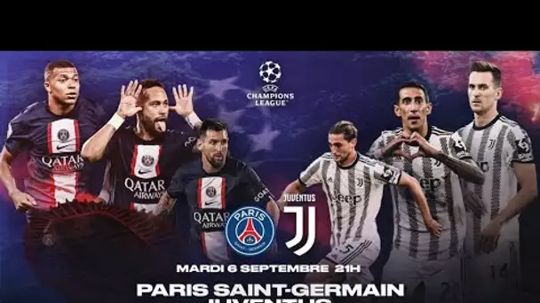 Bande-annonce Champions League : PSG v Juventus (6 septembre à 21h sur RMC Sport 1)