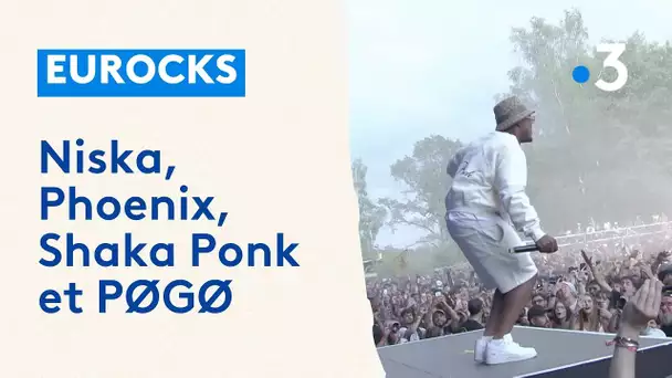 Eurockéennes 2023 : première journée de festival avec Niska, Phoenix, Shaka Ponk et PØGØ