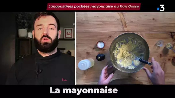 La recette des langoustines pochées mayonnaise au Kari Gosse par Loïc Le Saux