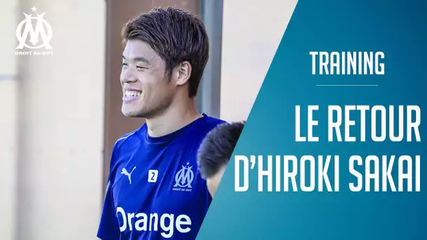 Hiroki Sakai de retour à l'entrainement 🇯🇵