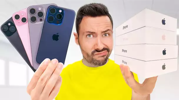 J'ai les iPhone 15 et 15 Pro en avant-première ! (un peu déçu ?)