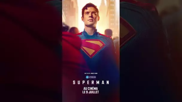Les temps changent, mais l'espoir demeure. Superman, réalisé par James Gunn, au cinéma le 9 juillet.
