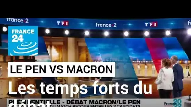 Présidentielle 2022 : les temps forts du débat Le Pen VS Macron • FRANCE 24