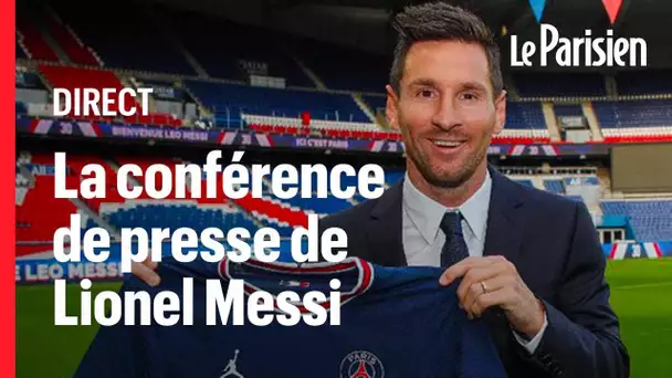 EN DIRECT | Messi au PSG, suivez sa conférence de presse