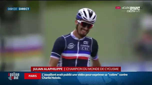 Julian Alaphilippe devient champion du monde de cyclisme: un exploit monumental