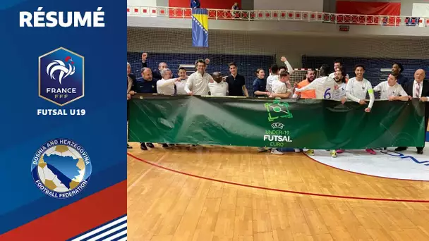 U19 Futsal : France-Bosnie-Herzégovine (5-3), le résumé