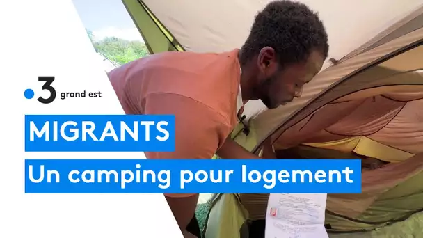 De jeunes migrants majeurs contraints de loger au camping