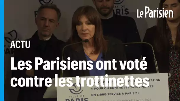 Fin des trottinettes en libre-service à Paris : «Nous allons suivre leur décision», annonce Hidalgo
