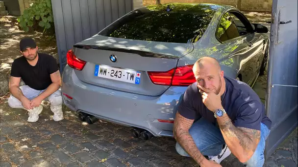 AKRAM M'ENVOIE EN ENFER AVEC SA M4 AKRAPOVIC 😱 !!!