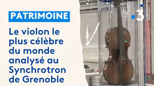 "Il Cannone", le violon le plus célèbre du monde, analysé au Synchrotron de Grenoble