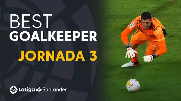 LaLiga Best Goalkeeper Jornada 3: Thibaut Courtois