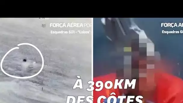 Après la tempête Elsa, l'armée de l'air portugaise sauve deux marins français