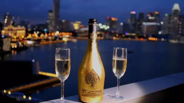 La guerre des champagne de luxe