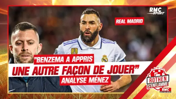Real Madrid : "Benzema a appris une autre façon de jouer", analyse Ménez
