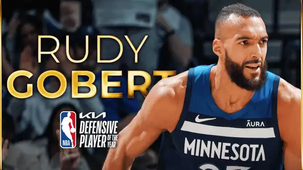 Rudy Gobert Wins The 2023-2024 NBA #KiaDPOY Award!