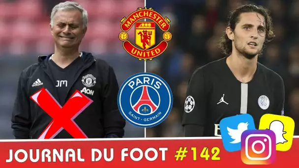 José MOURINHO viré de Manchester United ! RABIOT mis à l'écart !