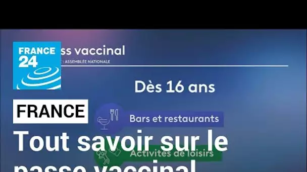 Le Parlement adopte définitivement le projet de loi instaurant le passe vaccinal • FRANCE 24