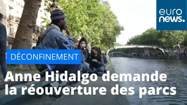 Anne Hidalgo demande au gouvernement de rouvrir les parcs à Paris