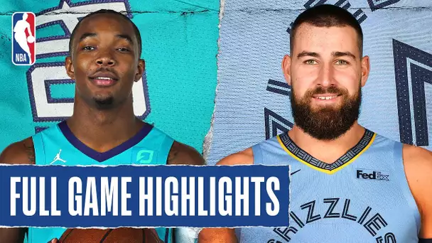HORNETS at GRIZZLIES | FULL GAME HIGHLIGHTS |  December 29, 2019