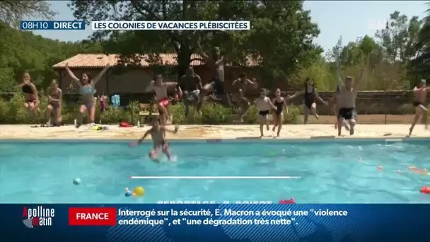 Grandes vacances : les colonies de vacances font un carton !