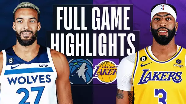 TIMBERWOLVES at LAKERS | FULL GAME HIGHLIGHTS | March 3, 2023